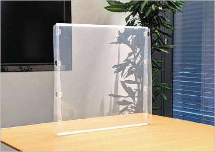 飛沫防止 卓上パーテーション 10枚入り