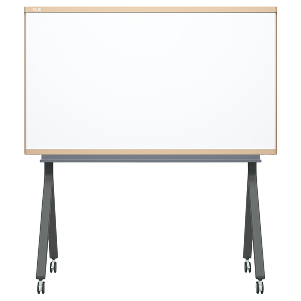 ホワイトボード INTERNA 脚付Y字脚タイプ ベージュ/ダークグレー 538-211