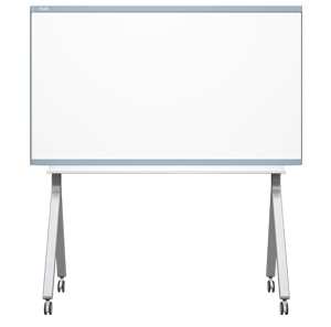 ホワイトボード INTERNA 脚付Y字脚タイプ ブルーグレー/シルバー 538-208