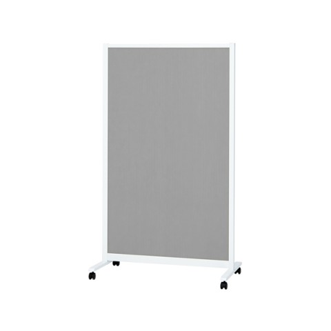 パーティションホワイトボード 片面掲示板タイプ