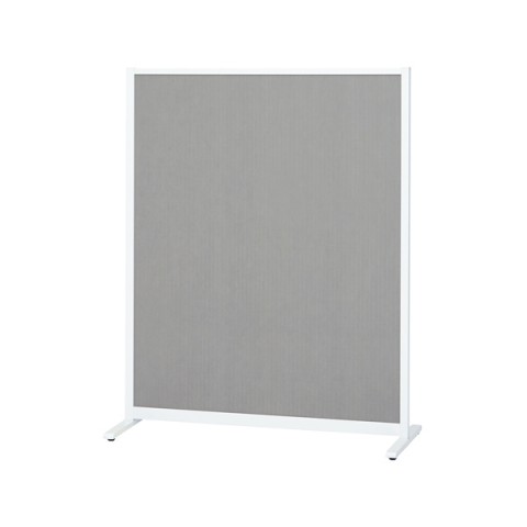 パーティションホワイトボード 片面掲示板タイプ