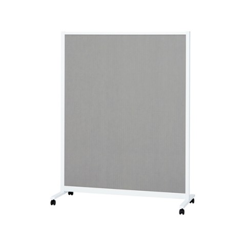 パーティションホワイトボード 片面掲示板タイプ