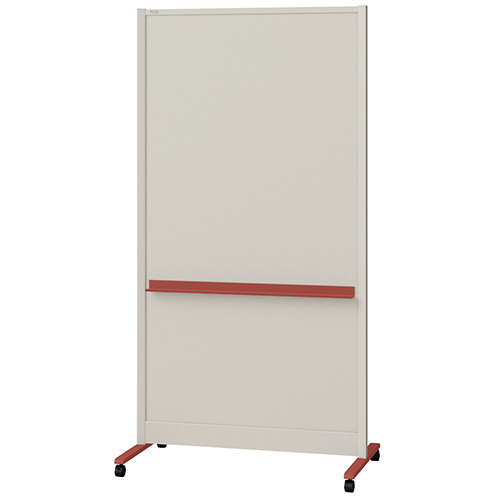 衝立 パーティションホワイトボード グレイッシュタイプ オレンジ