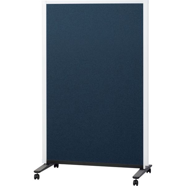 パーティションホワイトボード 片面掲示板 1連タイプ（高さ1500mm）/428384