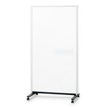 パーティションホワイトボード 両面 1連タイプ（高さ1800mm）/428197