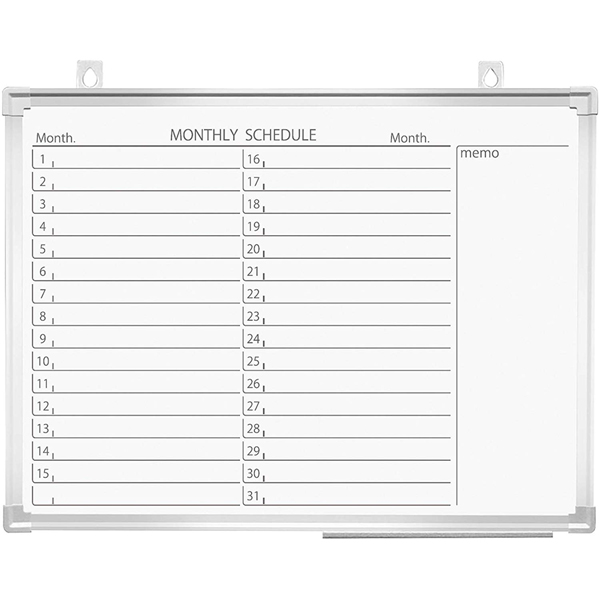 ホワイトボード 壁掛け カレンダー