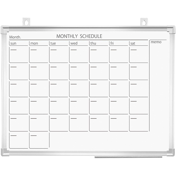 ホワイトボード 壁掛け 月予定