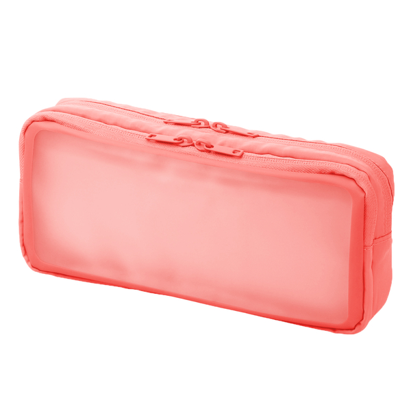 ナカ見え ガジェットポーチL ピンク