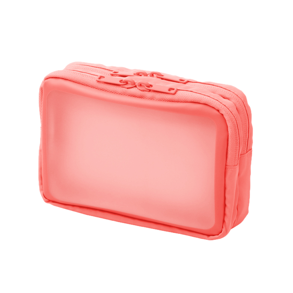 ナカ見え ガジェットポーチM ピンク