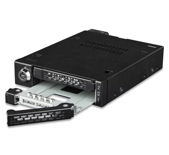 2 x 2.5インチ U.2/U.3 NVMe SSD(7mm)搭載用リムーバブルケース PCIe 4.0対応 3.5インチベイサイズ