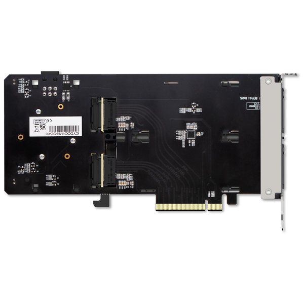 ICY DOCK 2 x E1.S NVMe SSD搭載用 リムーバブルアダプターカード PCIe 5.0 x 8スロット対応