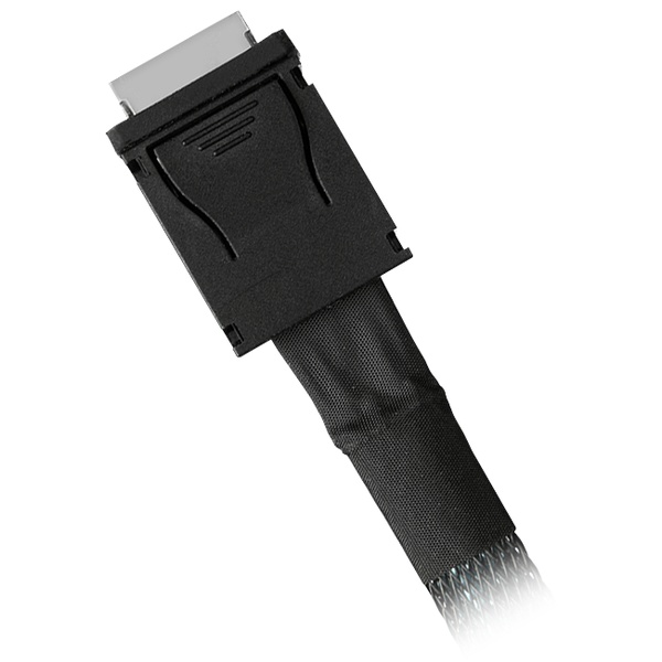 ICY DOCK SlimSAS 4i SFF-8654 to OCuLink 4i SFF-8611 ケーブル - 0.5M