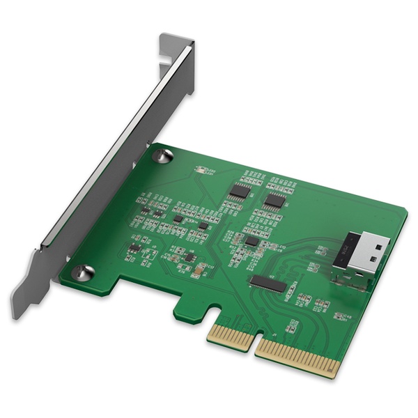 ICYDOCK 信号補正用Redriver搭載 PCIe 5.0 x4スロット 対応 MCIO 4i（SFF-TA-1016） 変換アダプタカード