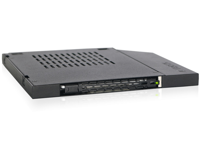 ICYDOCK　2.5インチHDD/SSD搭載用リムーバブルケース　ウルトラスリムODDベイサイズ