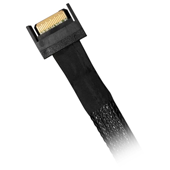 ICY DOCK MICO 4i SFF-TA-1016 to MCIO 4i SFF-TA-1016 ケーブル - 0.5M
