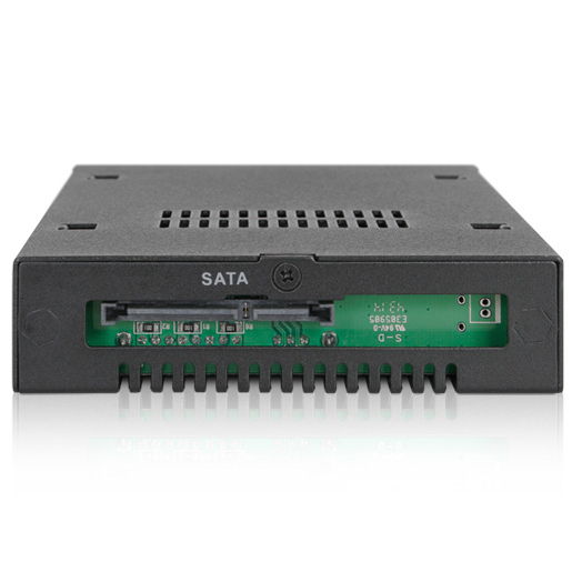 ICYDOCK　フルメタル 2.5インチ HDD / SSD 搭載用リムバブルケース　3.5インチサイズ 鍵ロック & 固定レバー付モデル