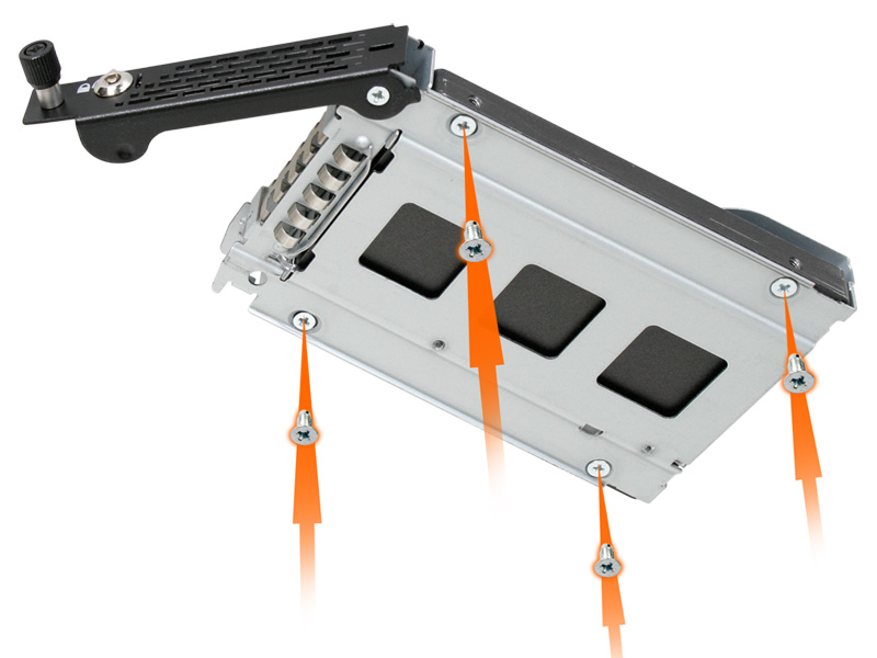 ICYDOCK　MB491SKL-B専用ドライブトレイ