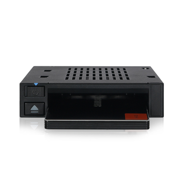 ICYDOCK　1x2.5インチHDD / SSD搭載用リムーバブルケース　3.5インチサイズ　トレイレスモデル