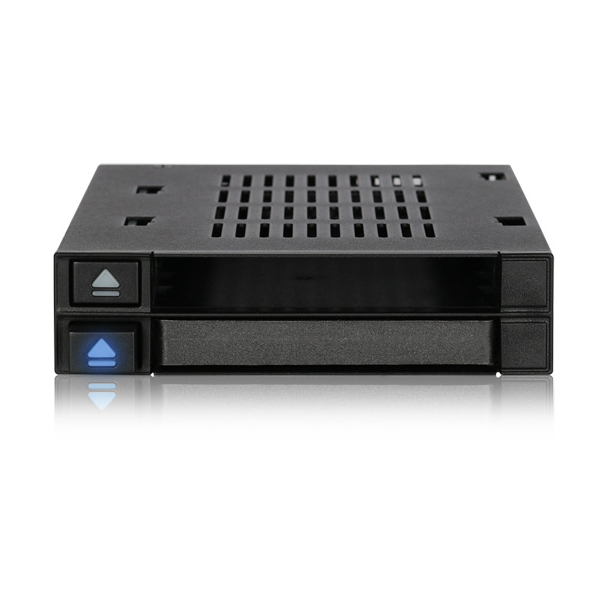 ICYDOCK 2x2.5インチHDD / SSD搭載用リムーバブルケース 3.5インチサイズ トレイレスモデル