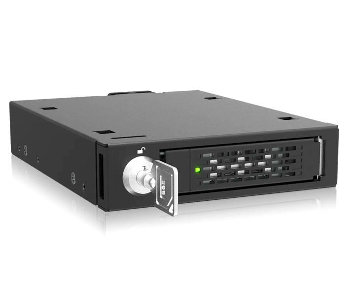 2.5インチ U.2/U.3 NVMe SSD搭載用リムーバブルケース 3.5インチベイサイズ PCIe 5.0対応