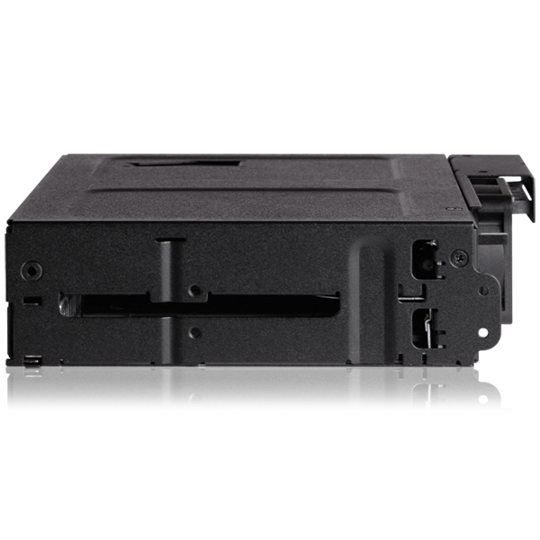 ICYDOCK 2 x 2.5インチSSD / HDD + 1x スリムODD搭載用リムーバブルケース 5.25インチベイサイズ