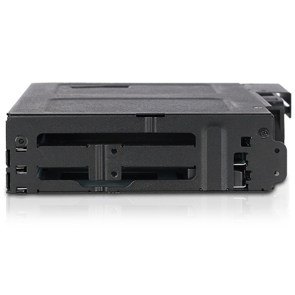 ICYDOCK 4x 2.5インチSSD / HDD + 1x スリムODD搭載用リムーバブルケース 5.25インチベイサイズ