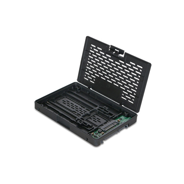 ICYDOCK　M.2 AHCI SATA SSD搭載用変換マウンタ 9.5mm 厚の2.5インチサイズ