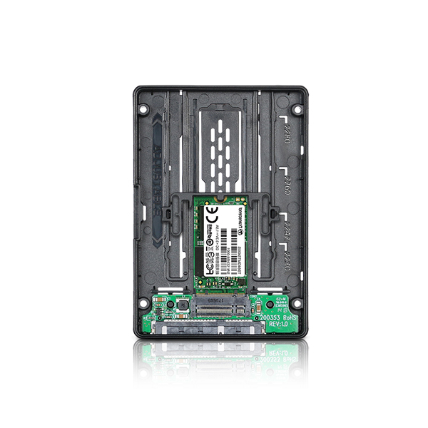 ICYDOCK　M.2 AHCI SATA SSD搭載用変換マウンタ 9.5mm 厚の2.5インチサイズ