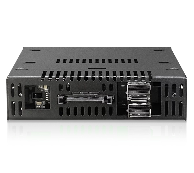 ICYDOCK 2 x M.2 NVMe SSD搭載用リムーバブルケース PCIe 4.0対応 3.5インチベイサイズ