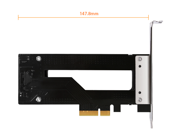 ICYDOCK 1xM.2 NVMe SSD 搭載用リムーバブルアダプタ PCIe 4.0 x 4拡張スロット対応