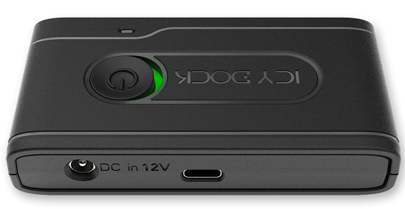 ICYDOCK U.2 NVMe SSD搭載用 アダプター USB Gen 2 (10Gbps)接続