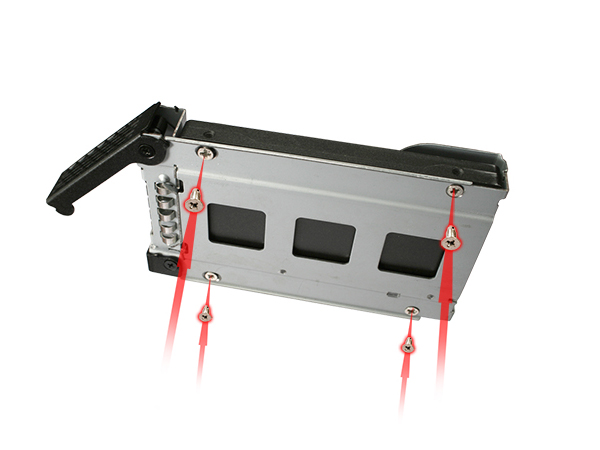 ICYDOCK　2x 2.5インチSAS/SATA HDD / SSD + Slim ODD搭載用リムーバブルケース　5.25インチベイサイズ　キーロック付モデル