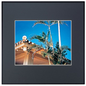 FUJICOLOR アルミ額縁 スクエアーマットフレーム HQA202 ブラック A3