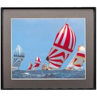 FUJICOLOR アルミ額縁 フォトフレーム A105A ブラック A4