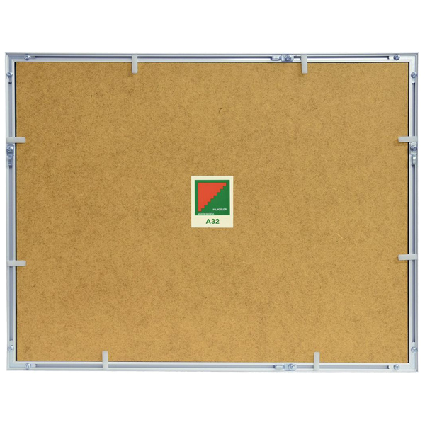 FUJICOLOR アルミ額縁 A32 ワイド6切 シルバー