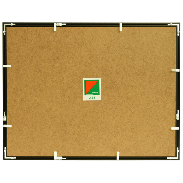 FUJICOLOR アルミ額縁 A33 ワイド4切 ブラック