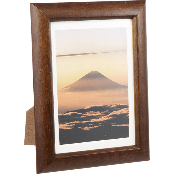 FUJICOLOR デジフォトフレームD3 ハガキ(A6)・Lブラウン