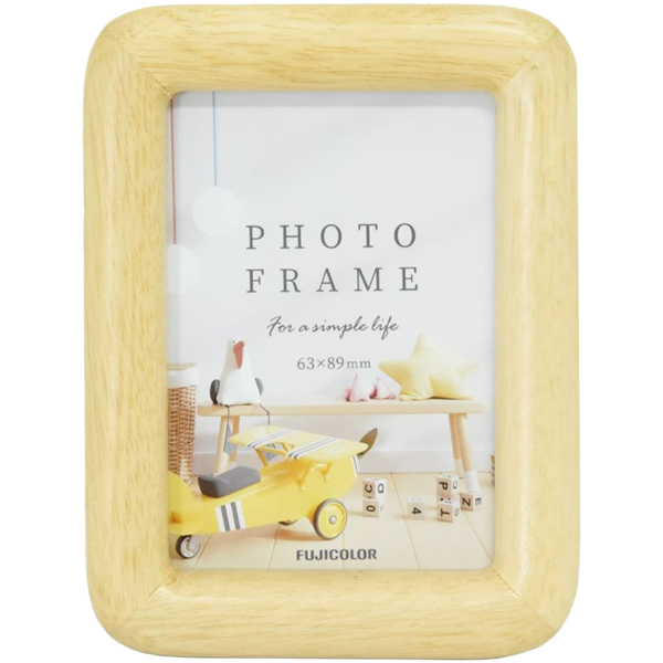 FUJICOLOR 木製フォトスタンド 4001HL ハーフサイズ(1/2L) 木地