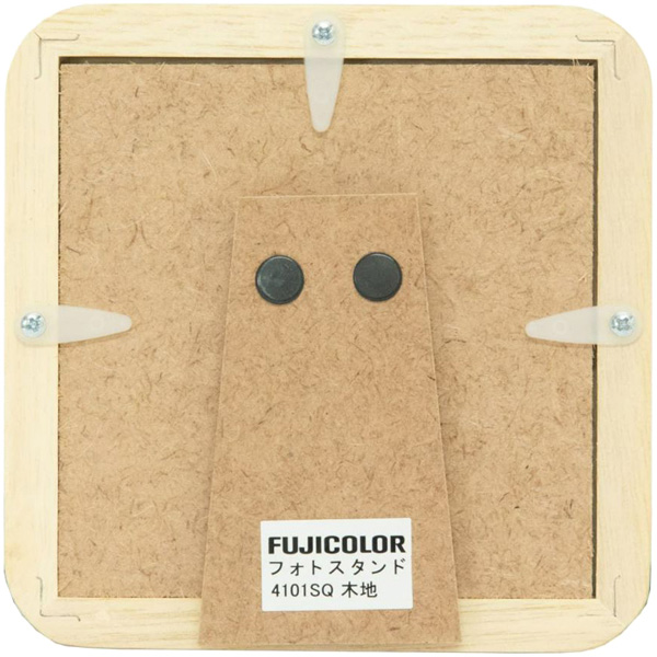FUJICOLOR 木製フォトスタンド 4101SQ ましかく(89×89) 木地