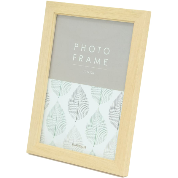 FUJICOLOR 木製フォトスタンド 4411K 2Lサイズ 木地