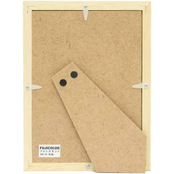 FUJICOLOR 木製フォトスタンド 4411K 2Lサイズ 木地