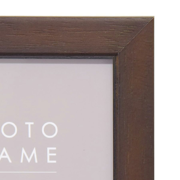 FUJICOLOR 木製フォトスタンド 4412K 2Lサイズ ブラウン