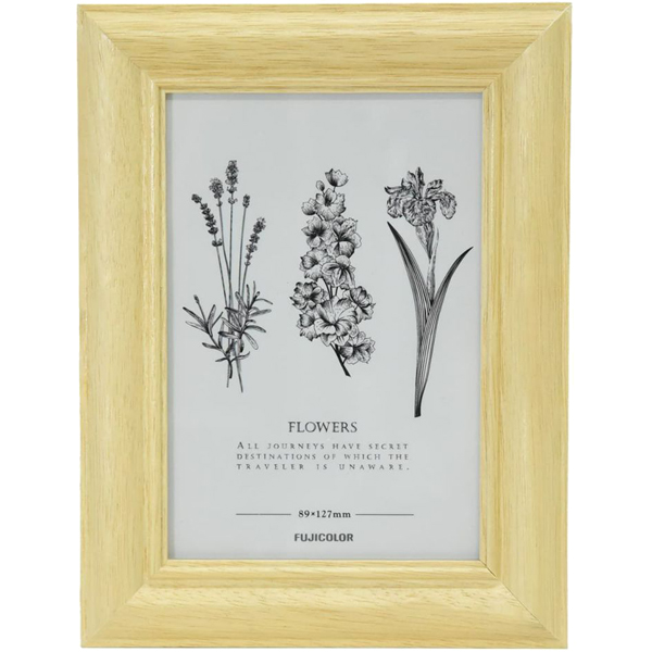 FUJICOLOR 木製フォトスタンド 4221L Lサイズ 木地