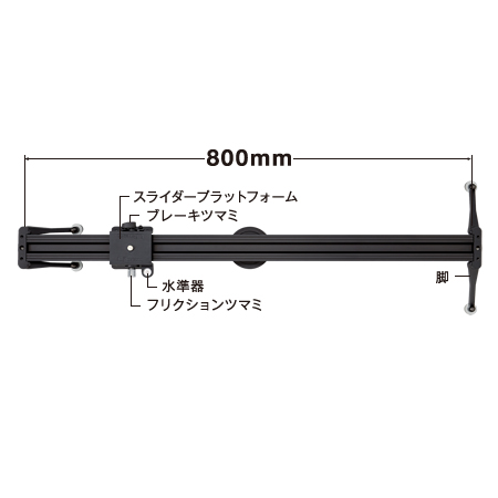 Libec スライダー ALX S8