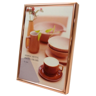 フジカラー メタルフォトスタンド 1203L Lサイズ ピンクゴールド