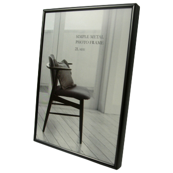 フジカラー メタルフォトスタンド 1404K キャビネサイズ ブラック