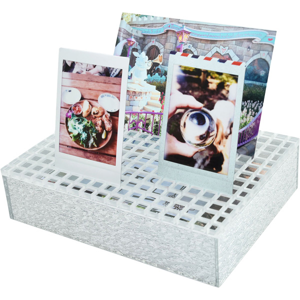 FUJICOLOR アクリルボックススタンド シルバー