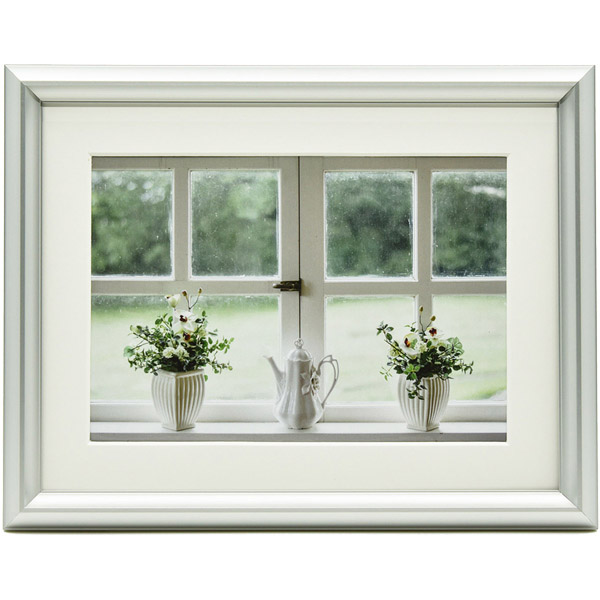 FUJICOLOR アルミ額縁 YA-5 ワイド6切 シルバー