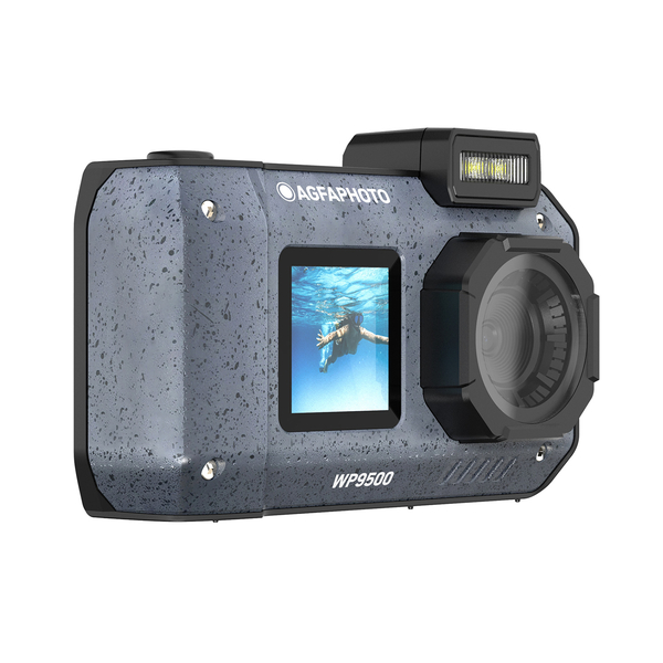 AGFAPHOTO 防水デジタルカメラ WP9500BK 1300万画素 7m防水 デジタルズーム4.4倍