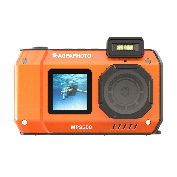 AGFAPHOTO 防水デジタルカメラ WP9500OR 2400万画素 7m防水 デジタルズーム4.4倍